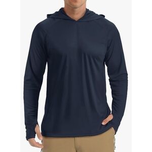 TACVASEN Hiking shirt Navy Blue Size XL